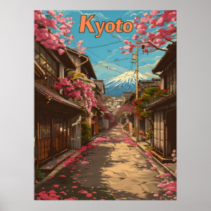 Poster Vieille ville de Kyoto