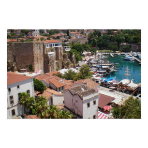 Poster Vieille ville Kaleici d'Antalya