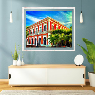 Poster Vieille Ville Mexico Images Bâtiments anciens