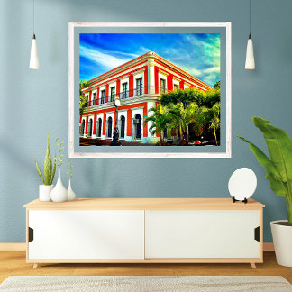 Poster Vieille Ville Mexico Images Bâtiments anciens