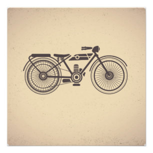 Poster Vieilles motos