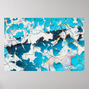 Poster Vieilles textures murales grunge et fond trembleme