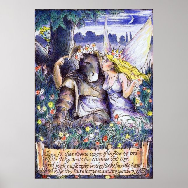 Poster Viens t'assoir sur ce lit d'eau (Devant)