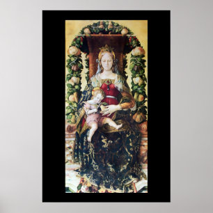 Poster VIERGE À L'ENFANT particulière