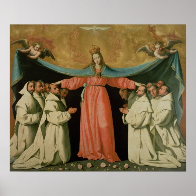 Poster Vierge de Misericordia (Devant)
