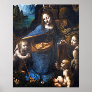 Poster Vierge Des Rochers