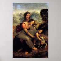 Vierge et enfant avec St.Anne & Lamb