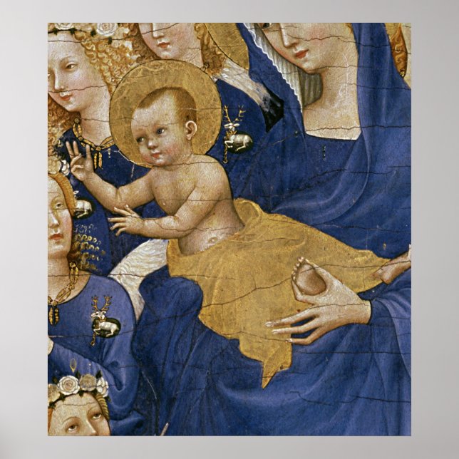 Poster Vierge et enfant, ch.1395-99 (Devant)