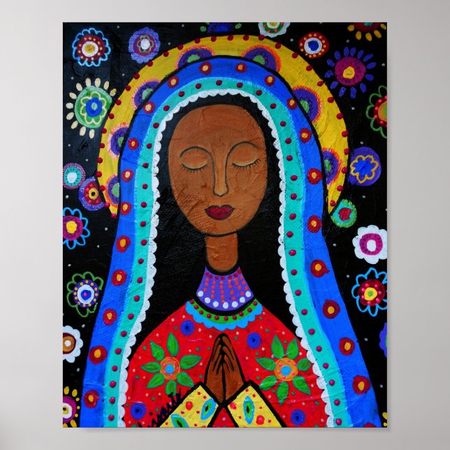 Poster Vierge Guadalupe (Devant)