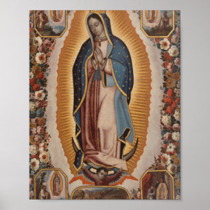 Poster Vierge Guadalupe