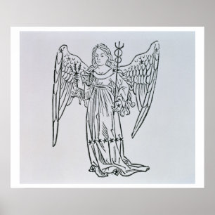 Poster Vierge (la Vierge) une illustration du 'Poeti