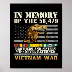 Poster Viêt-nam : Jour commémoratif américain des anciens