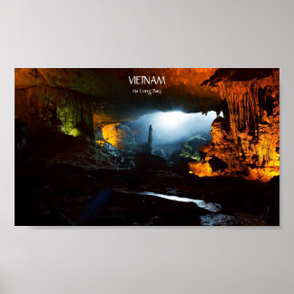 Poster VIETNAM, Baie d'Ha Long