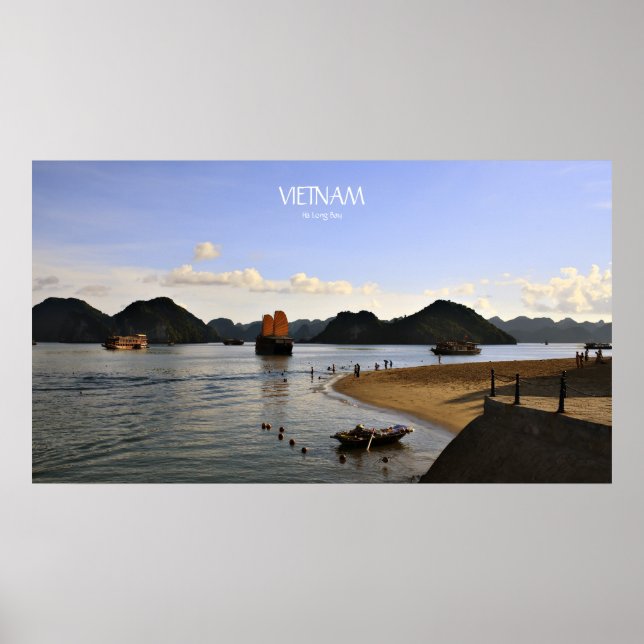 Poster - VIETNAM, Ha Long Bay (Vorne)