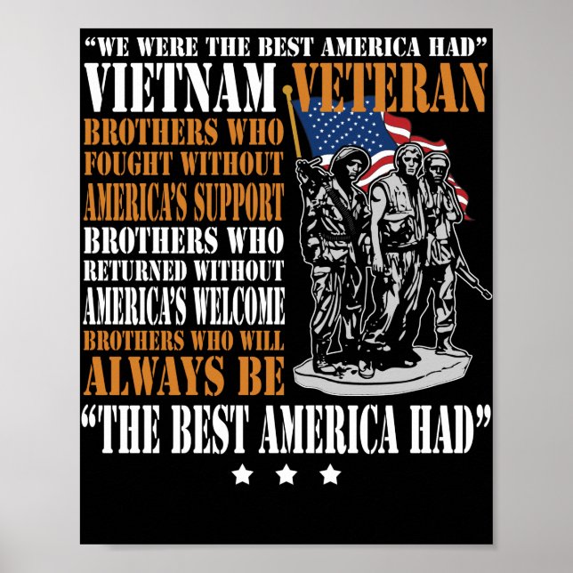 Poster Vietnam Vétérinaire La Meilleure Amérique Avait Fi (Devant)