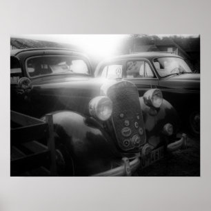 Poster Vieux Benz