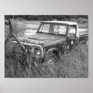 Poster Vieux camion