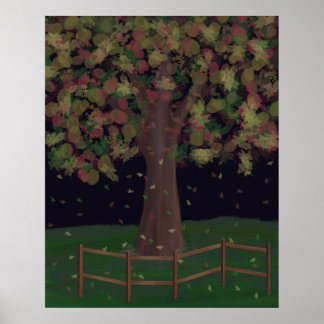 Poster Vieux Chêne