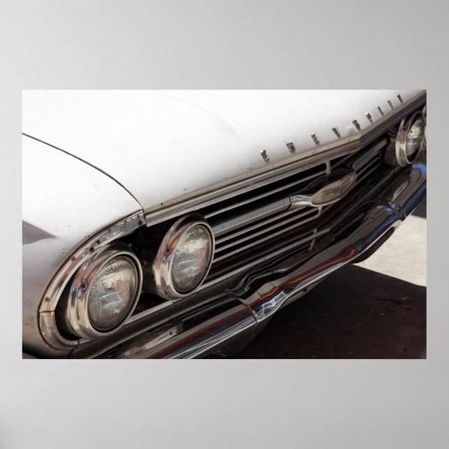 Poster Vieux Chevy (Devant)