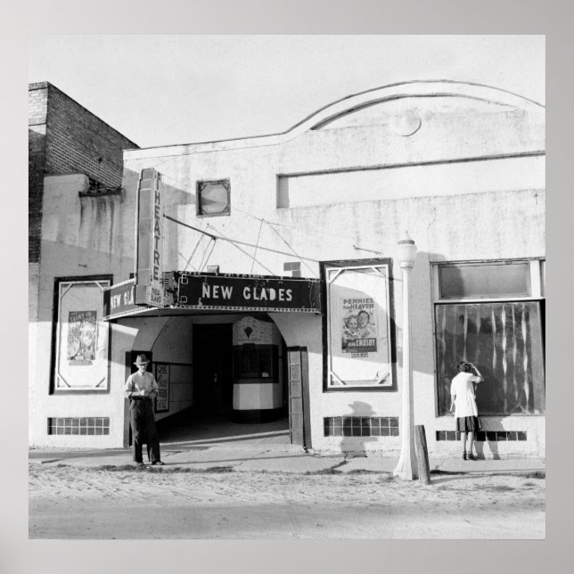 Poster Vieux cinéma, 1939 (Devant)