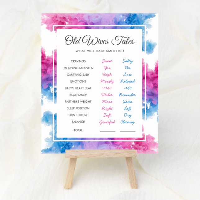 Poster Vieux contes de femmes bébé Genre Revey Party Jeu (Créateur téléchargé)