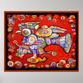 Poster **Vieux Dieux III**