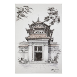 Poster Vieux Saigon