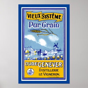 Poster Vieux Systeme Pur Grain