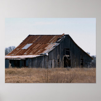 Poster Vieux Texas Grange 37