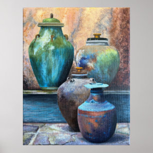Poster Vieux Vaisseaux Art Acrylique