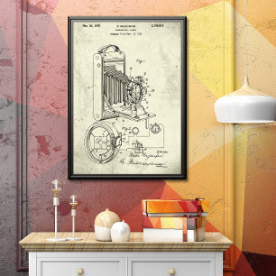 Poster Vieux vert   Brevet photo