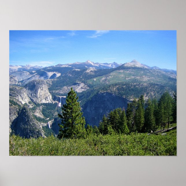 Poster View from Glacier Point, Yosemite, CA (Devant)
