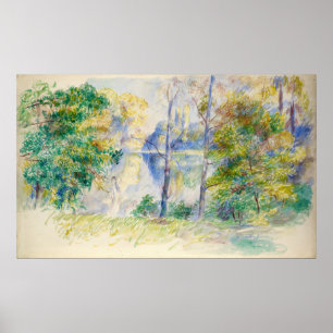 Poster View of Park Pierre-Auguste Renoir Archival