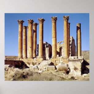 Poster View of the Temple of Artemis, built c.386 AD