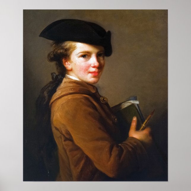 Poster Vigée Le Brun - Portrait Du Frère De L'Artiste (Devant)