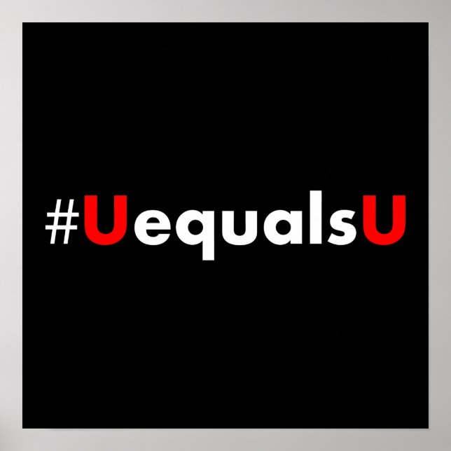 Poster VIH non détectable égale non transmettable - Minim (Devant)