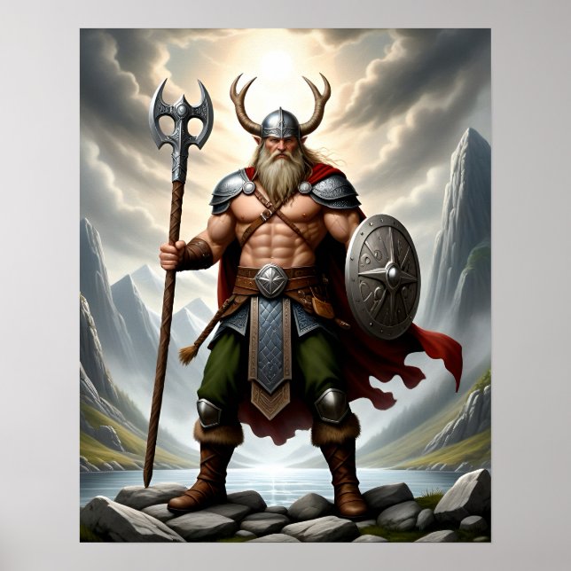 Poster viking (Devant)