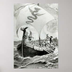 Poster Viking Raiders