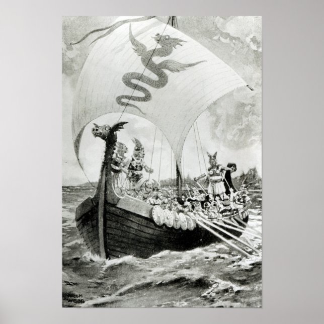 Poster Viking Raiders (Devant)