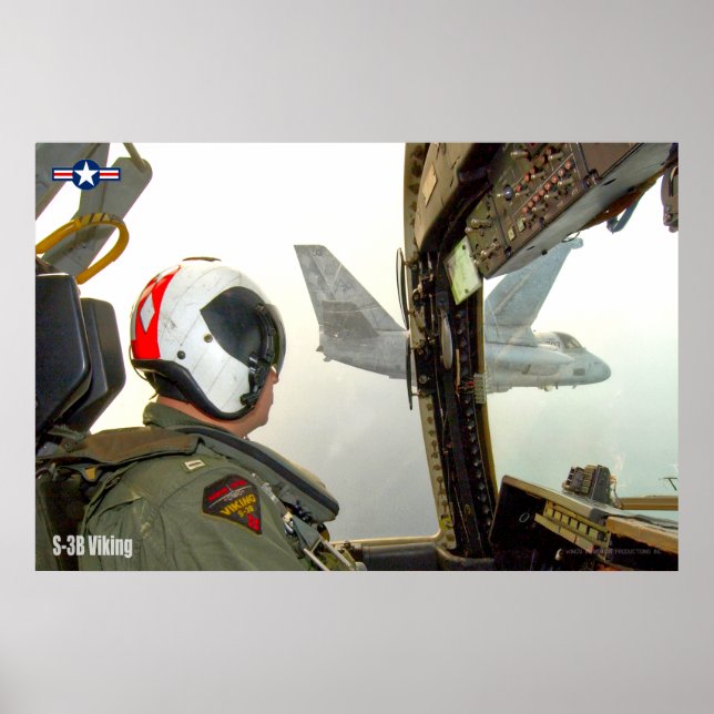 POSTER VIKING S-3B (Devant)