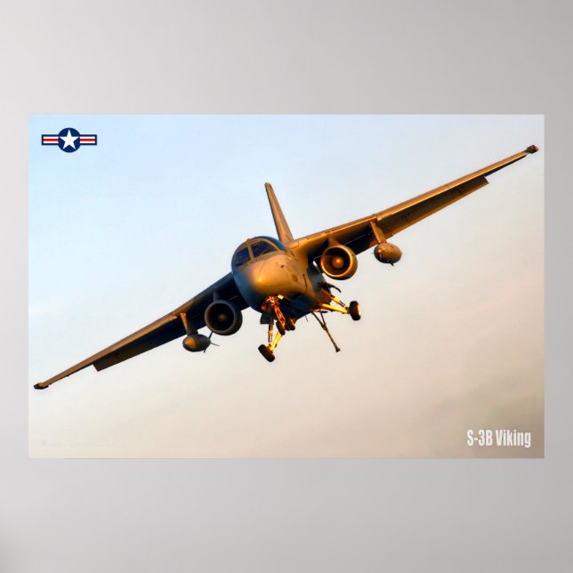 POSTER VIKING S-3B (Devant)
