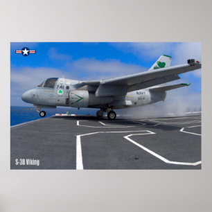 POSTER VIKING S-3B