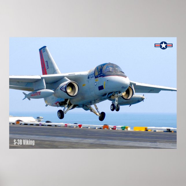 POSTER VIKING S-3B (Devant)