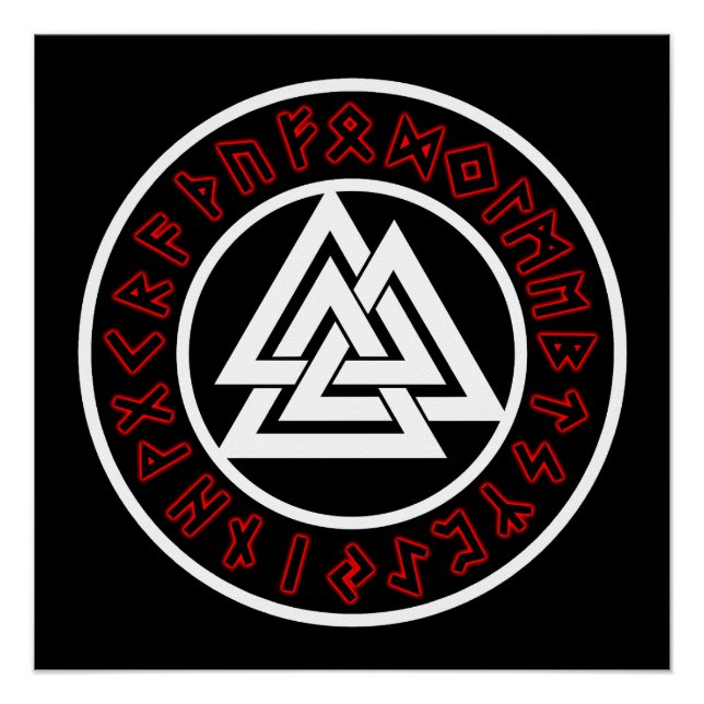 Poster Viking White Triscalion (Devant)