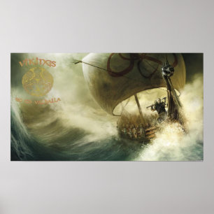 Poster Vikings vont au Valhöll