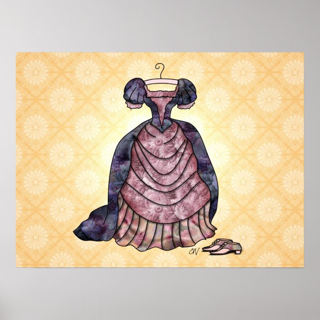 Poster "Viktorianisch Romance" (Vorne)