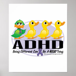 Poster Vilain petit canard de TDAH