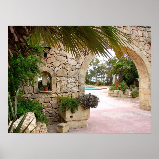 Poster Villa maltaise (Devant)