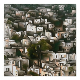 Poster Village Abandonné De Kayakoy Fethiye Paysage Artis