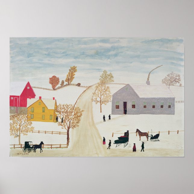 Poster Village d'Amish (Devant)